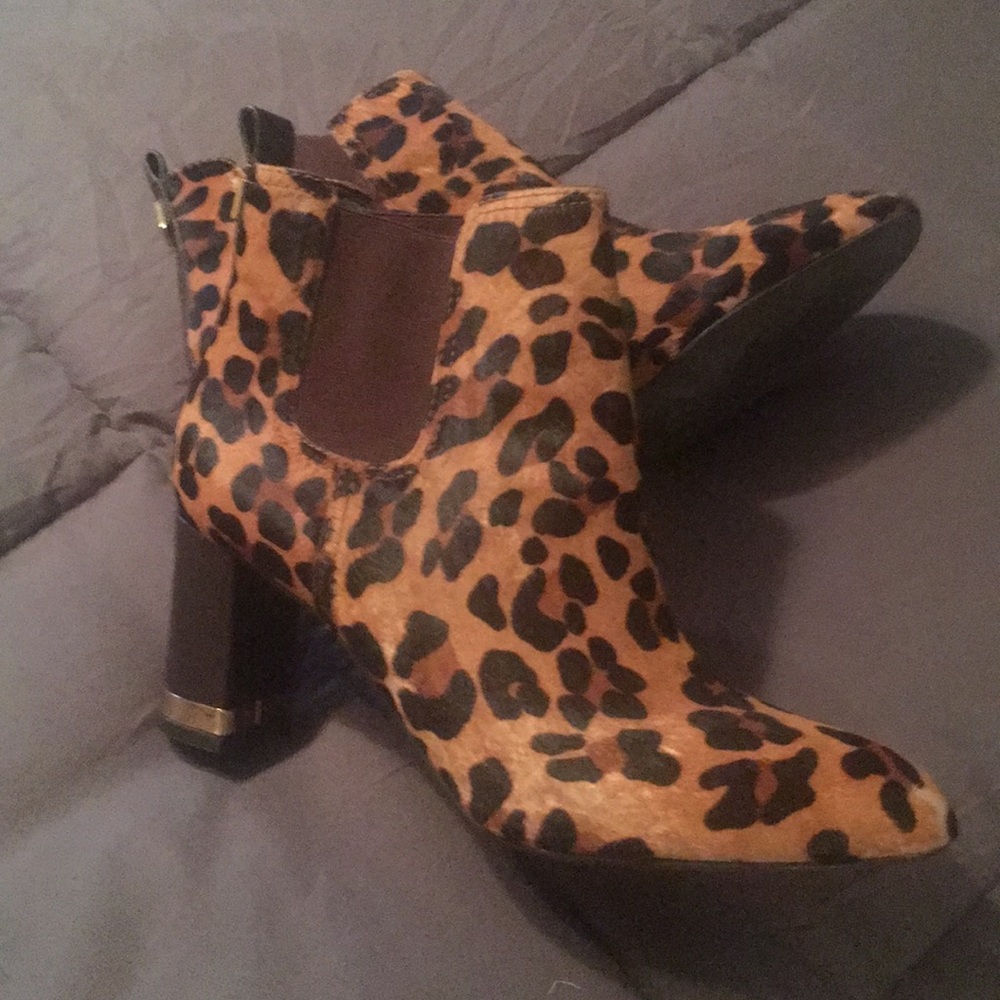 Tory Burch Leopard Boots
